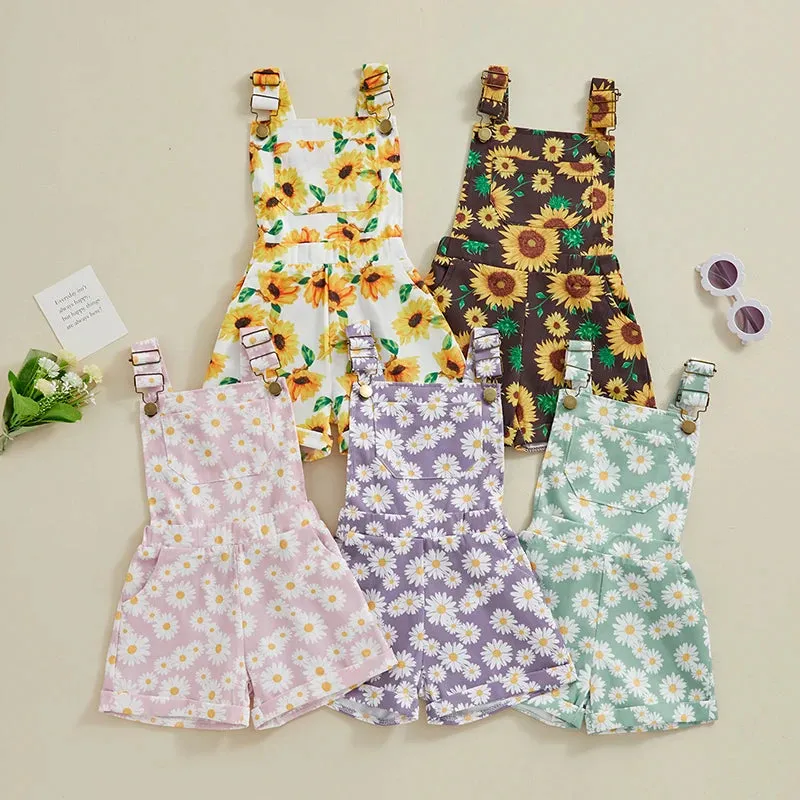 Daisy/Sunflower Dungarees