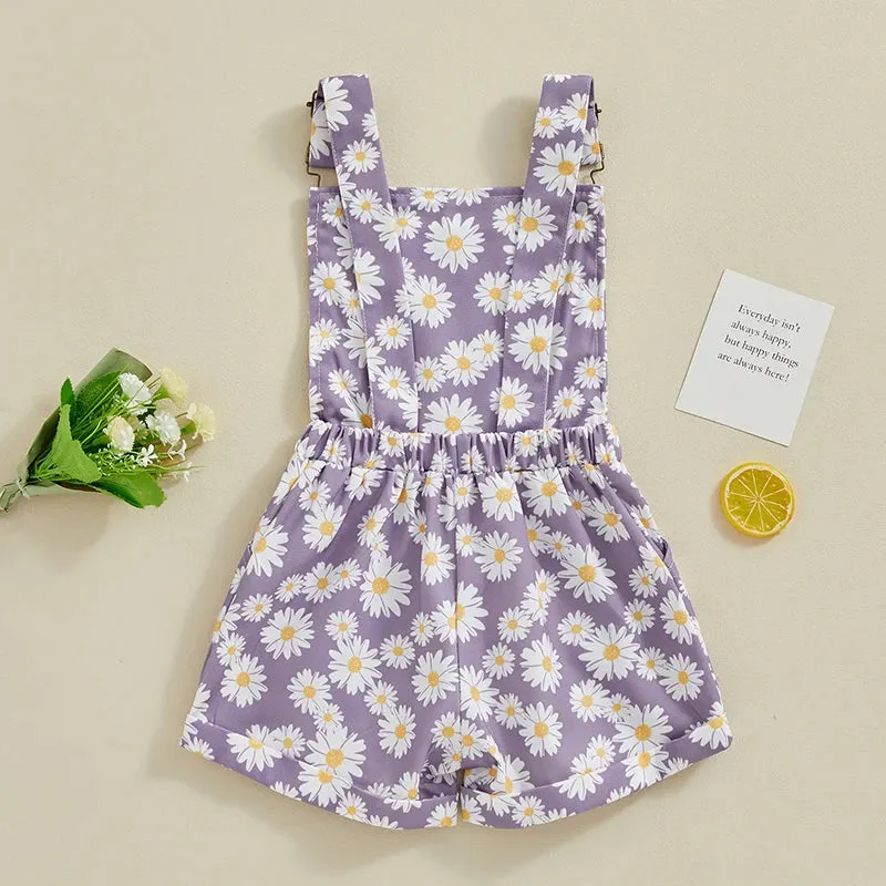 Daisy/Sunflower Dungarees