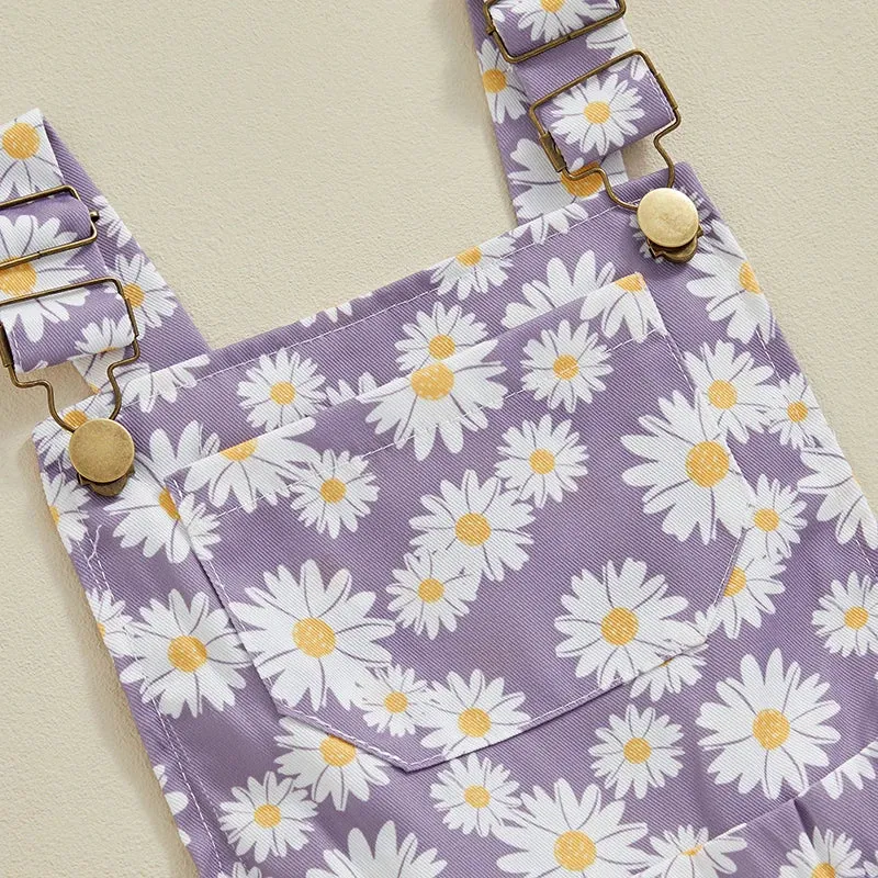 Daisy/Sunflower Dungarees