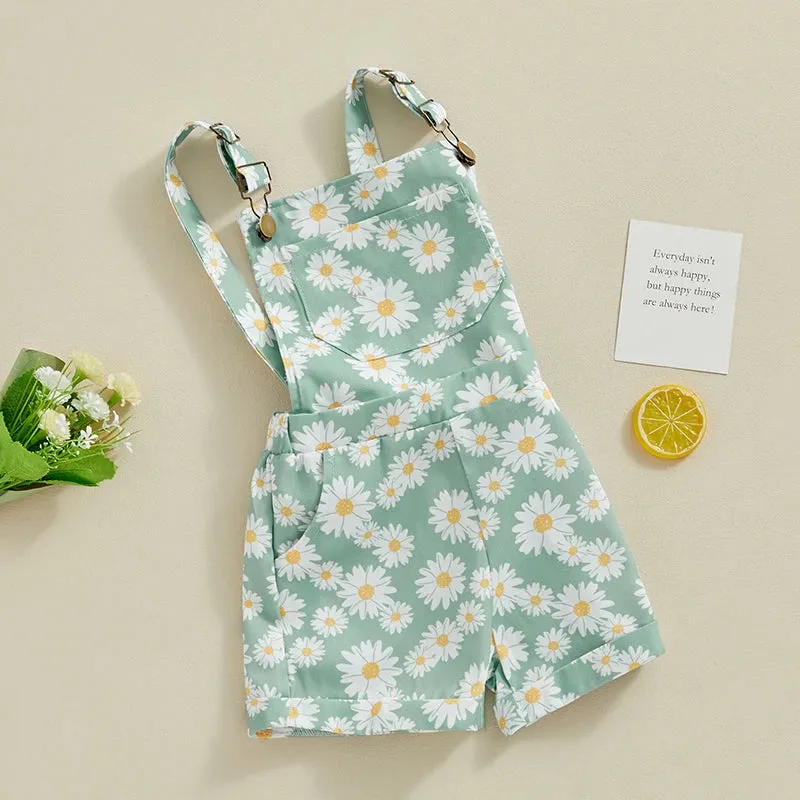 Daisy/Sunflower Dungarees