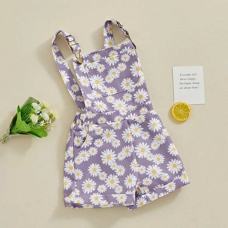 Daisy/Sunflower Dungarees