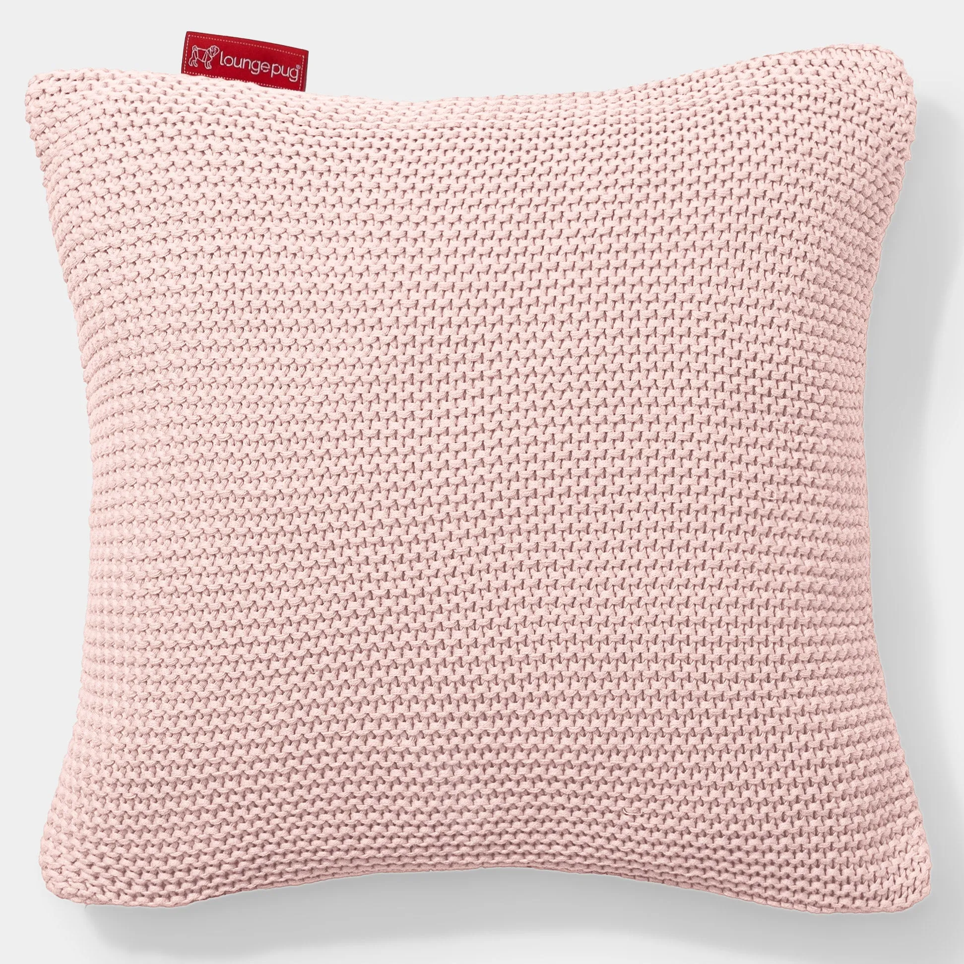 Decorative Cushion Cover 47 x 47cm - Ellos Knitted Baby Pink