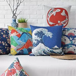 Digital Printed Cushions Assorted 6 PCs-SA21-31