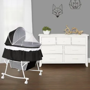 Dream on Me Lacy Portable 2 in 1 Bassinet and Cradle