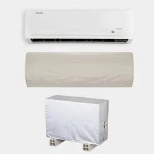 Dustproof & Waterproof AC Cover - (Inner Outer Unit Set) - Silver Grey