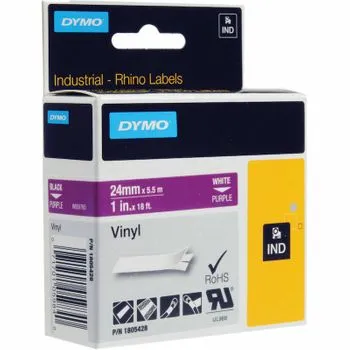 DYMO rh TP 24mm White/Purple/Vinyl