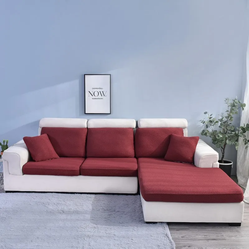 Elegant Cobble Waterproof Sectional Sofa Cover