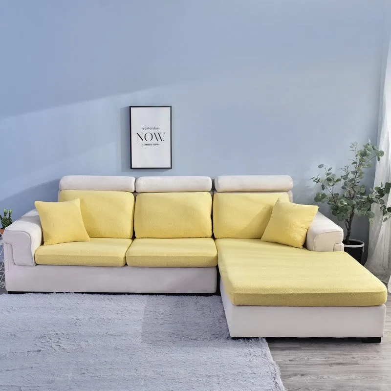 Elegant Cobble Waterproof Sectional Sofa Cover