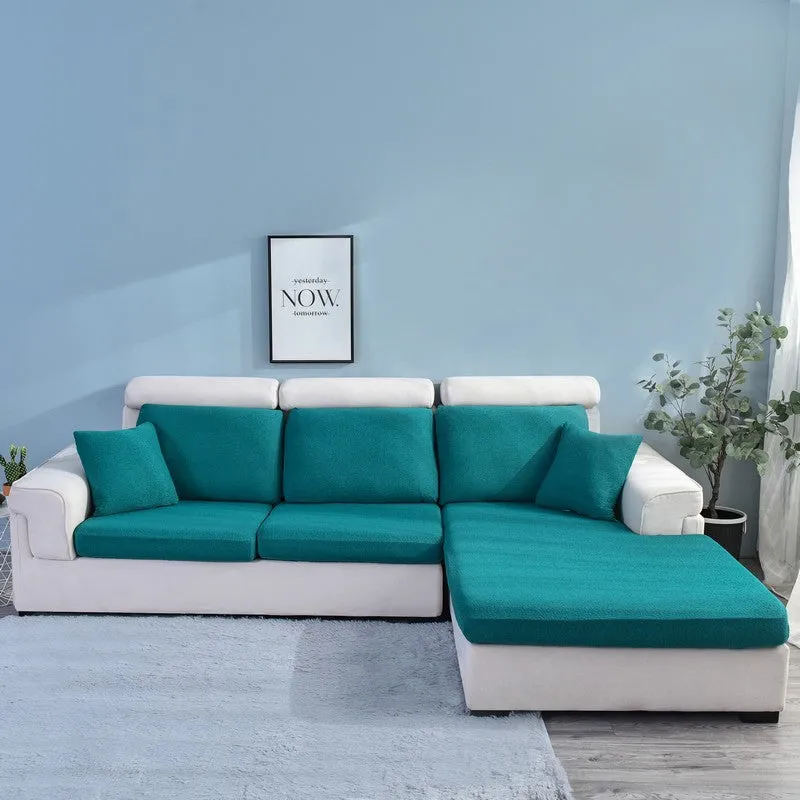 Elegant Cobble Waterproof Sectional Sofa Cover