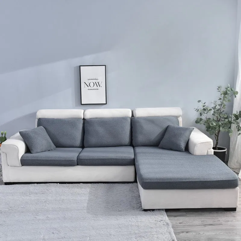 Elegant Cobble Waterproof Sectional Sofa Cover