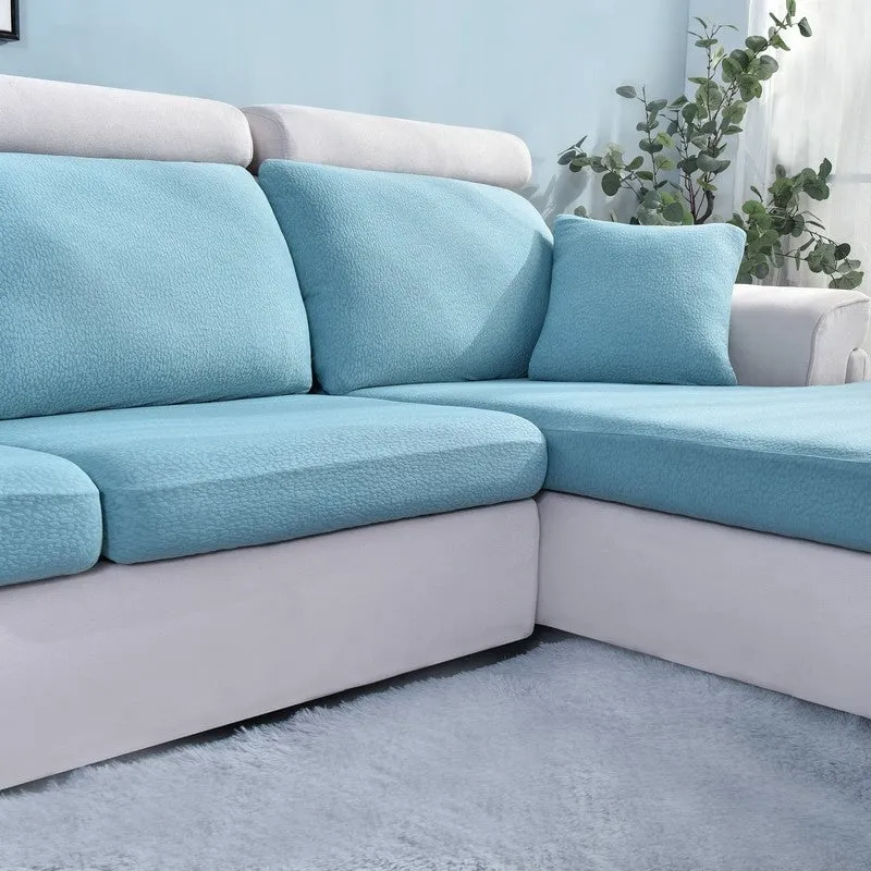 Elegant Cobble Waterproof Sectional Sofa Cover