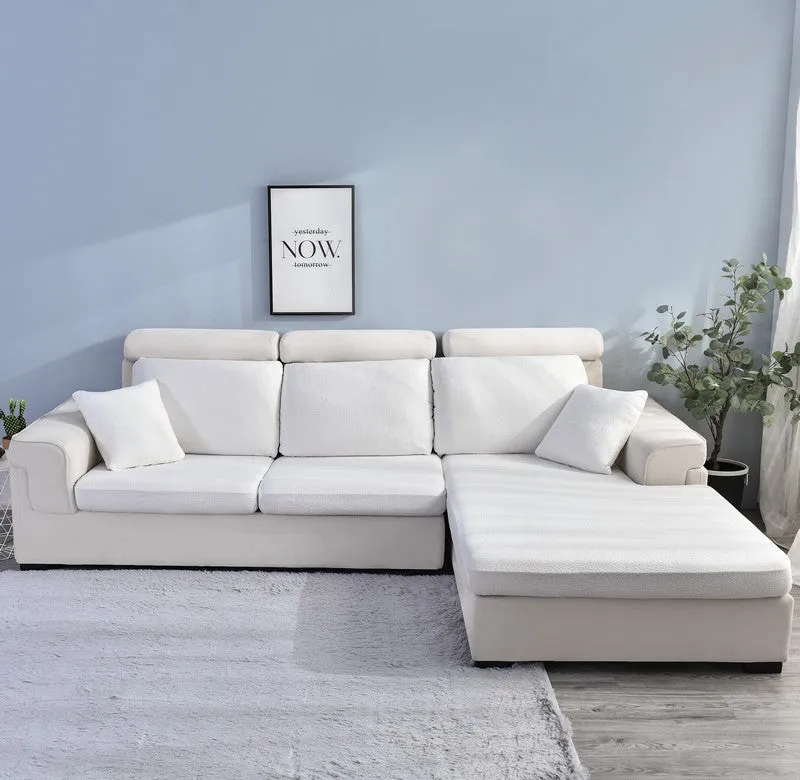 Elegant Cobble Waterproof Sectional Sofa Cover