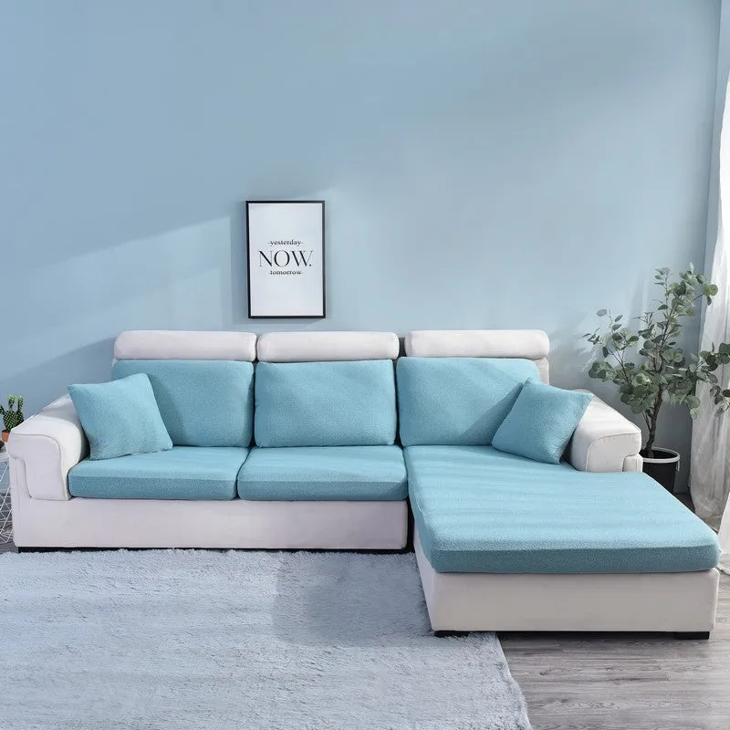 Elegant Cobble Waterproof Sectional Sofa Cover