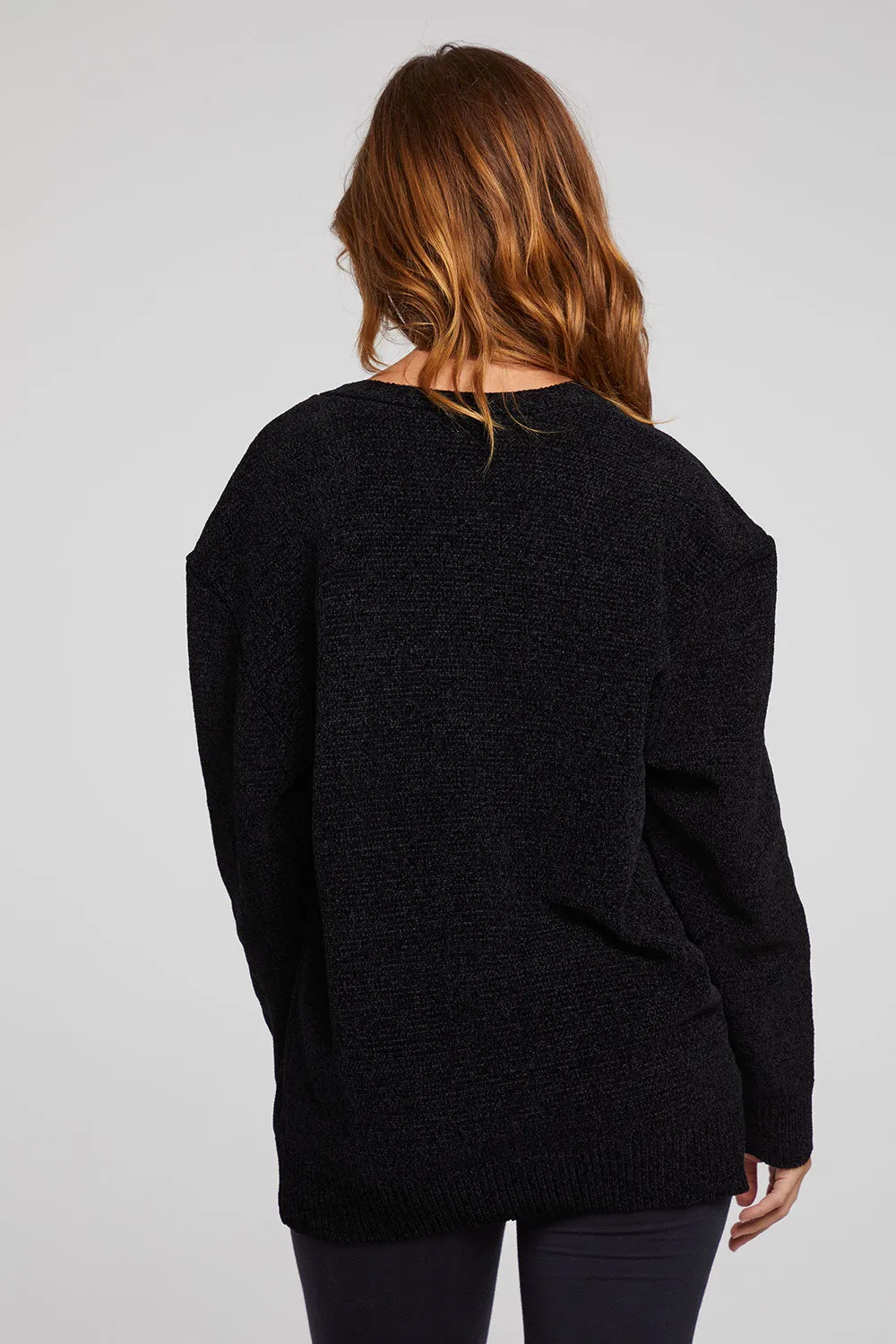 Fairfax Licorice Cardigan