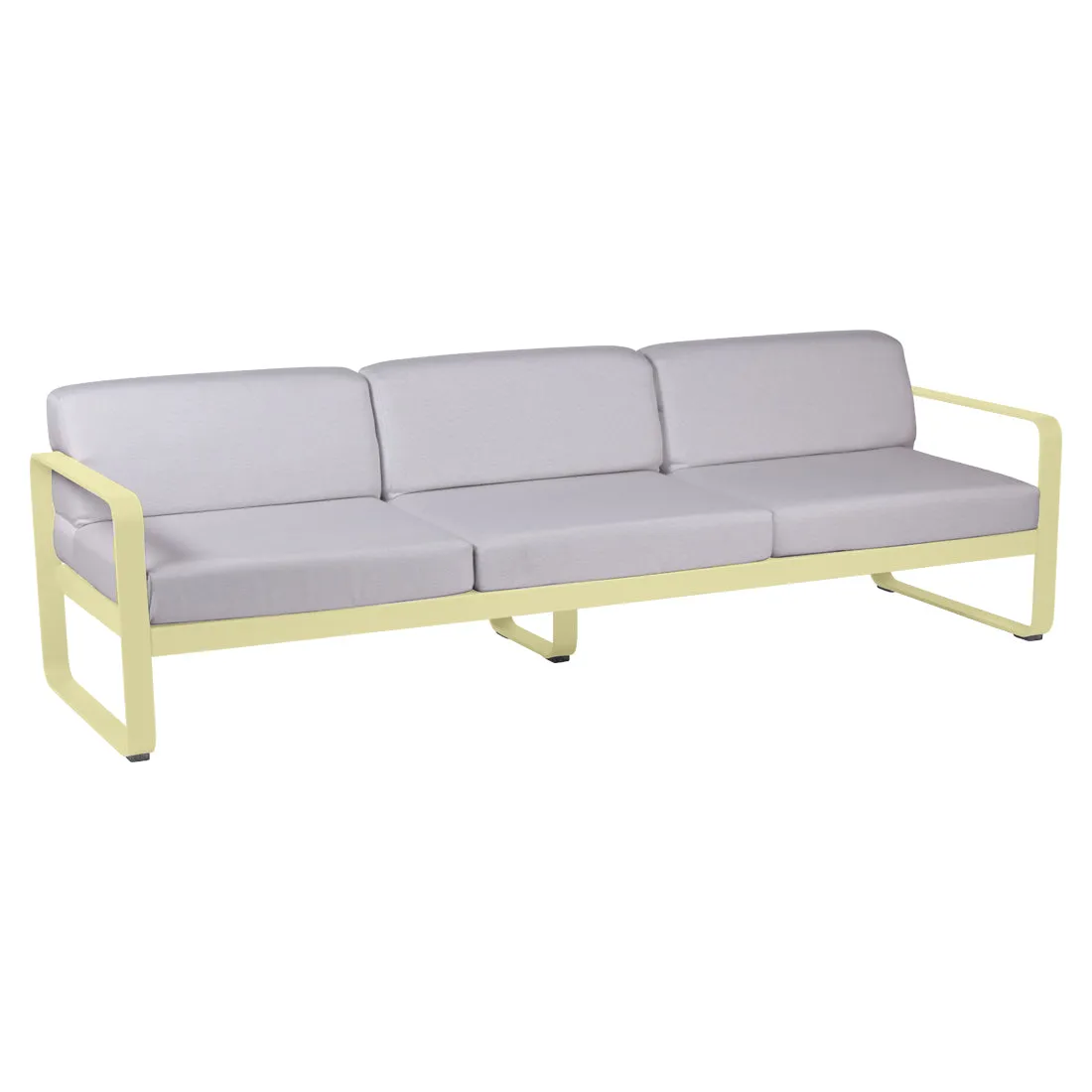 Fermob Bellevie Sofa 3-Seater with Premium Cushions