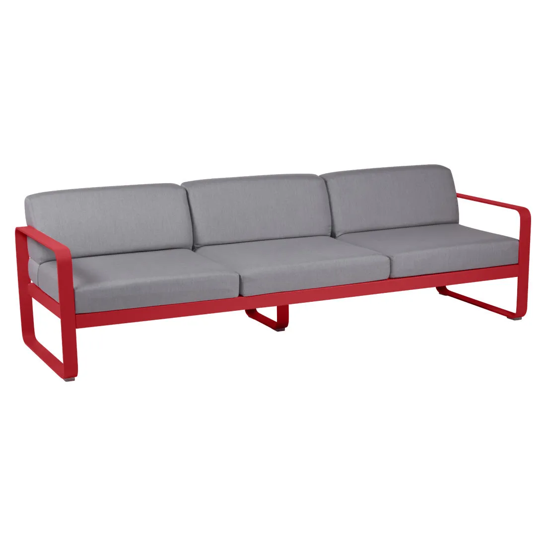 Fermob Bellevie Sofa 3-Seater with Premium Cushions