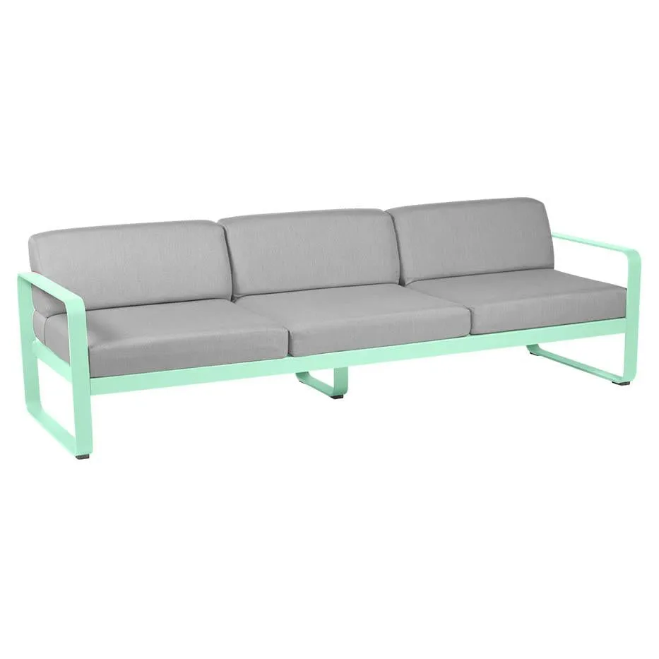 Fermob Bellevie Sofa 3-Seater with Premium Cushions