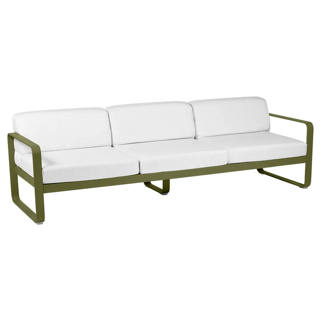 Fermob Bellevie Sofa 3-Seater with Premium Cushions