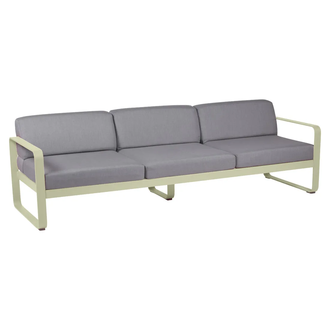 Fermob Bellevie Sofa 3-Seater with Premium Cushions