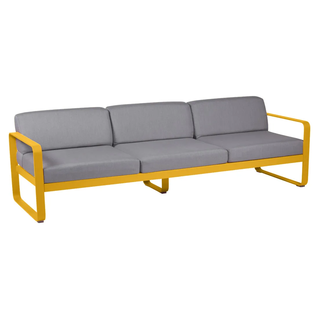 Fermob Bellevie Sofa 3-Seater with Premium Cushions