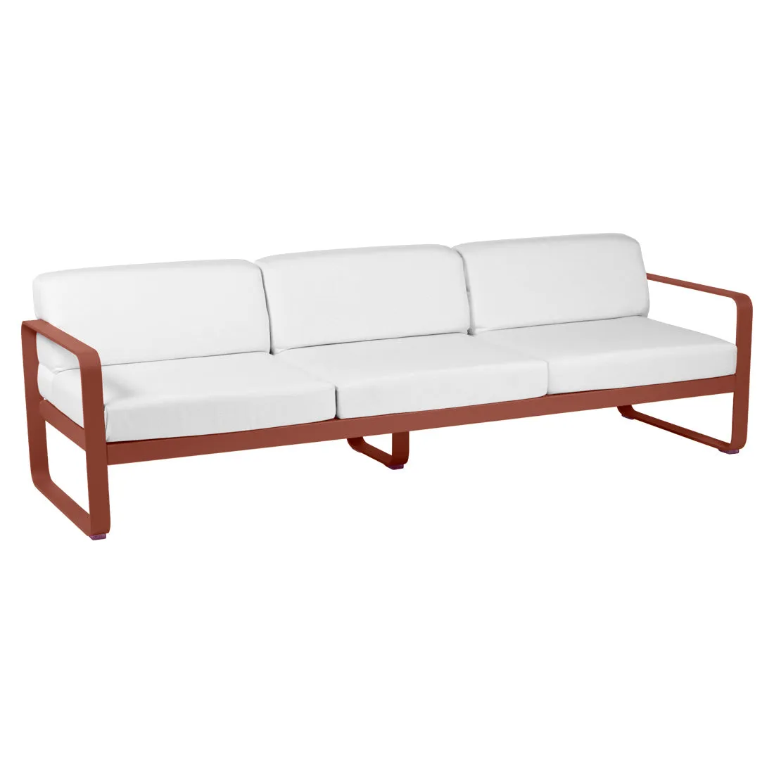 Fermob Bellevie Sofa 3-Seater with Premium Cushions