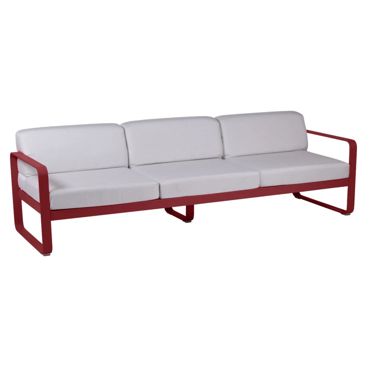 Fermob Bellevie Sofa 3-Seater with Premium Cushions