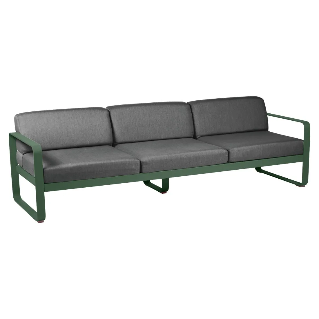 Fermob Bellevie Sofa 3-Seater with Premium Cushions