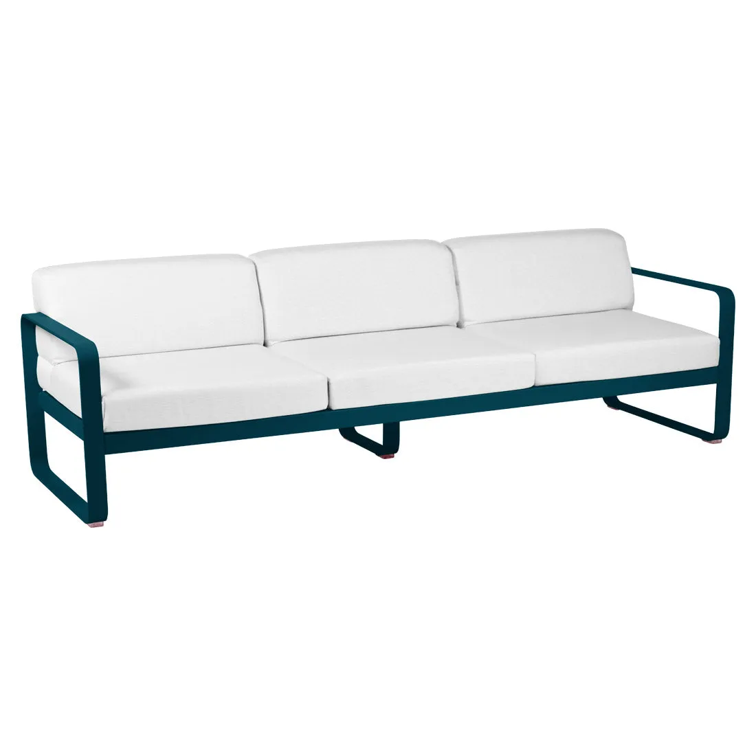 Fermob Bellevie Sofa 3-Seater with Premium Cushions