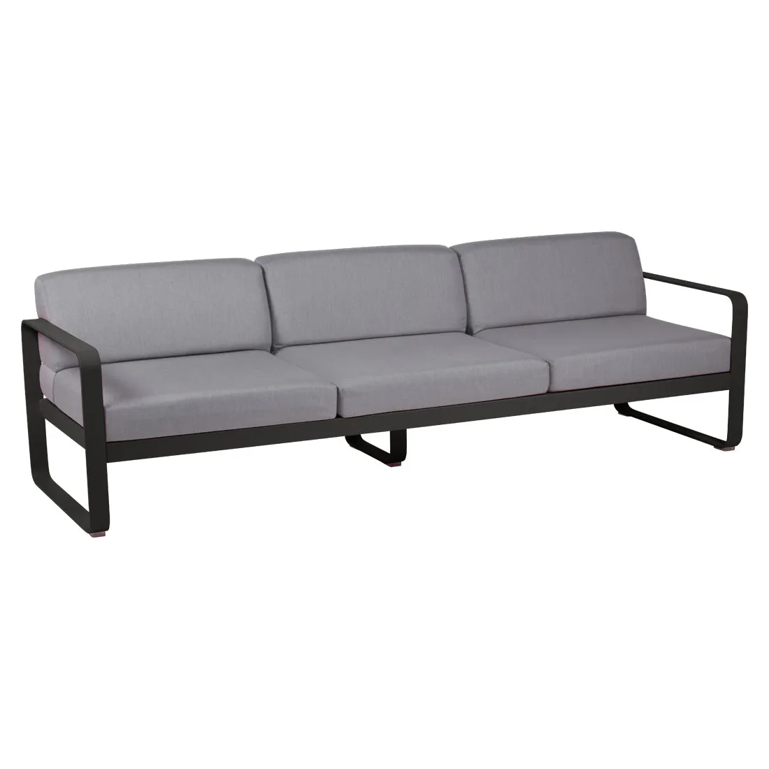 Fermob Bellevie Sofa 3-Seater with Premium Cushions