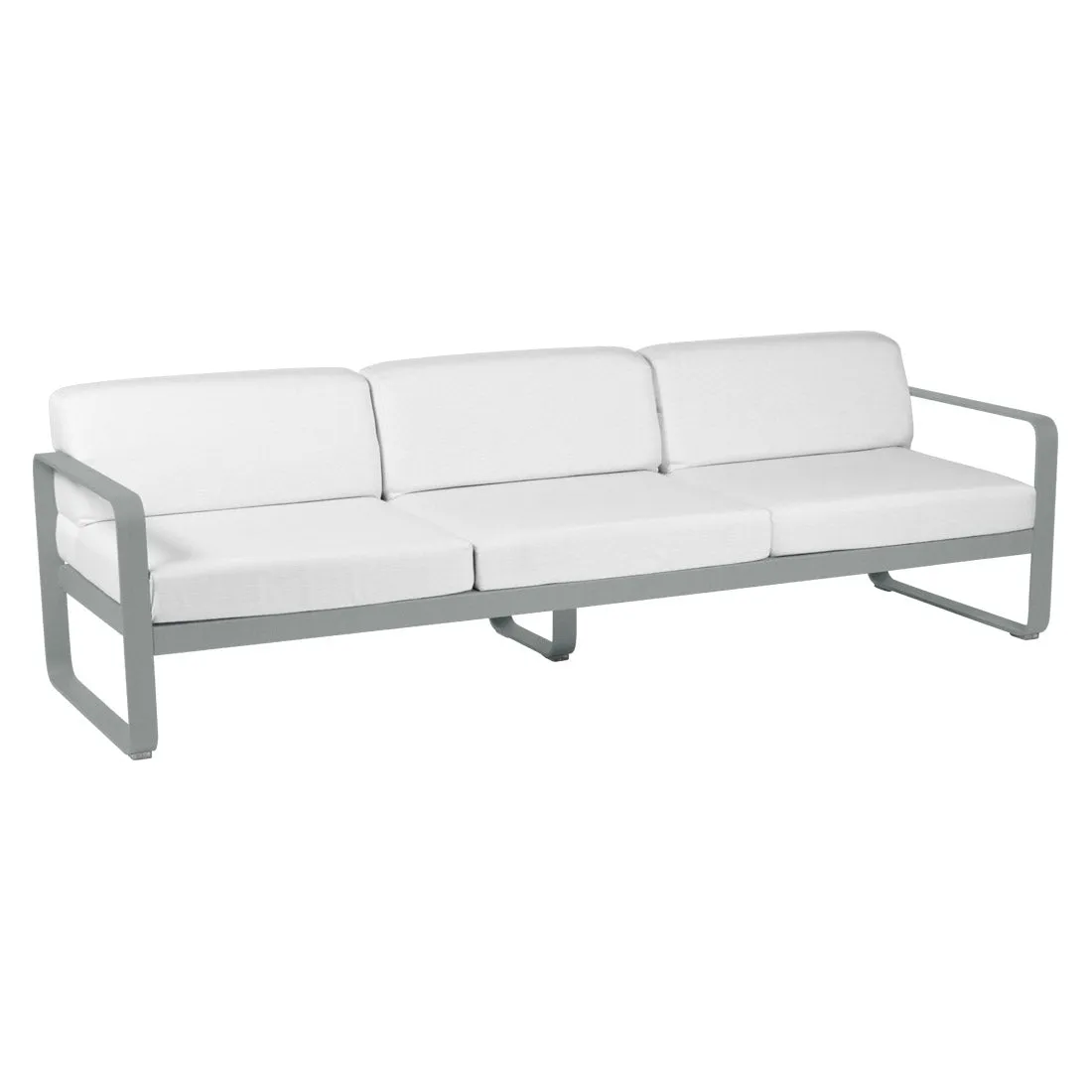 Fermob Bellevie Sofa 3-Seater with Premium Cushions