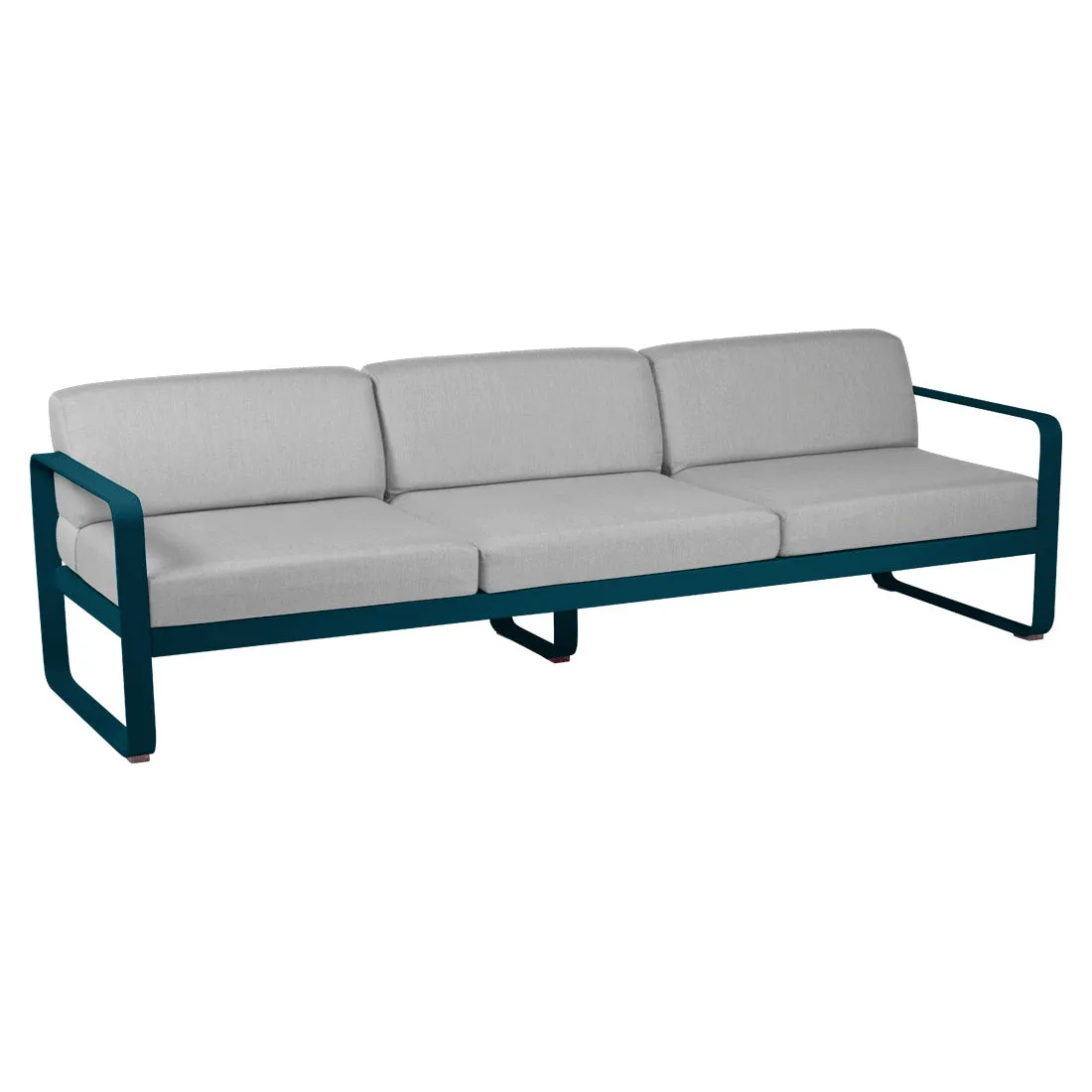 Fermob Bellevie Sofa 3-Seater with Premium Cushions