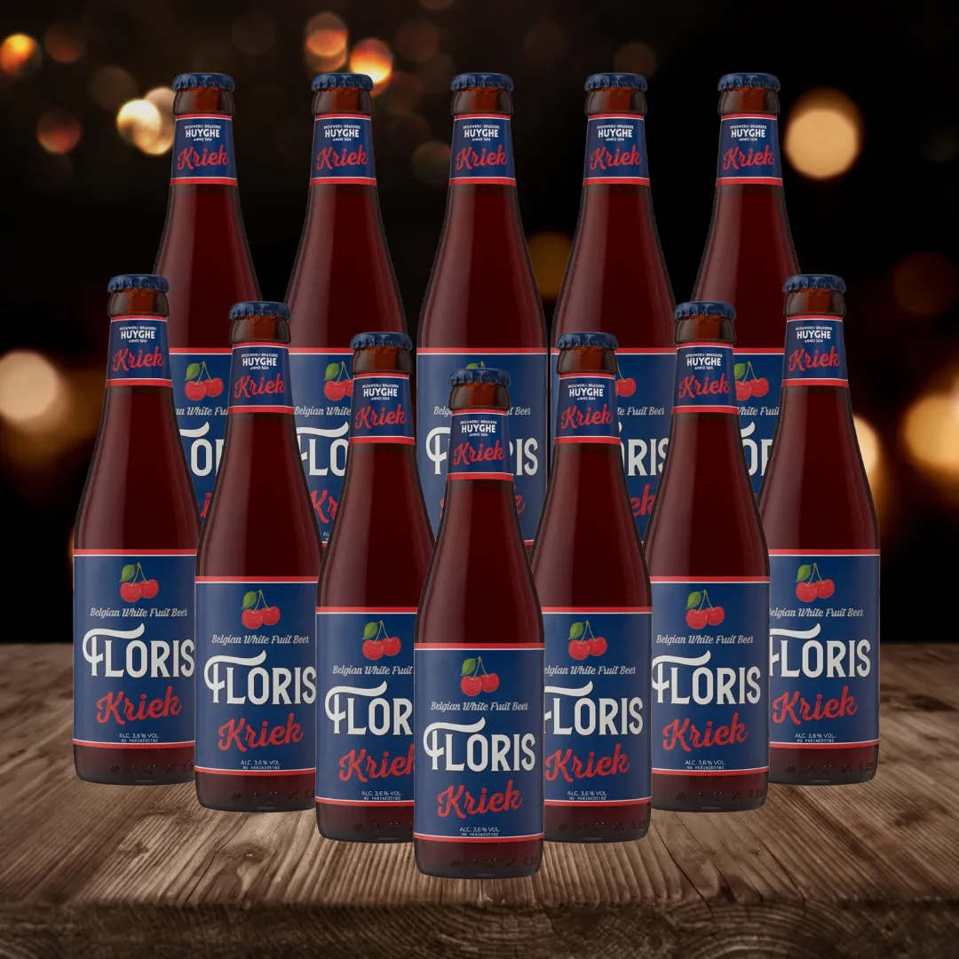 Floris Kriek Belgian Fruit Beer 330ml Bottles - 3.6% ABV (12 Pack)