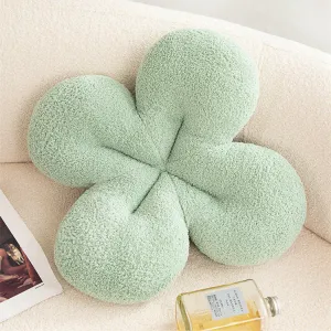 Four Leaf Clover Cushion | Green