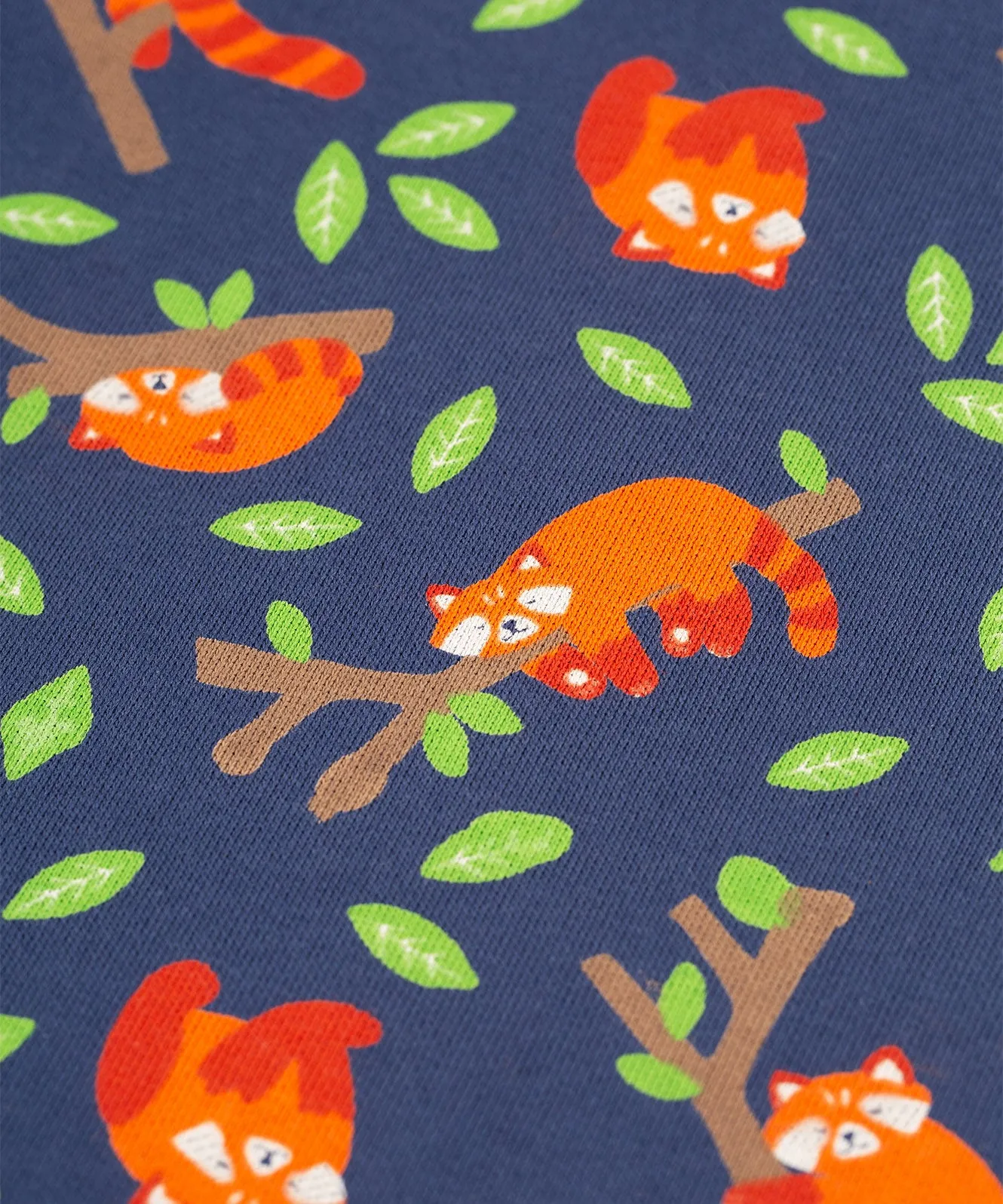 Frugi Snuggle Suit - Red Panda Pals