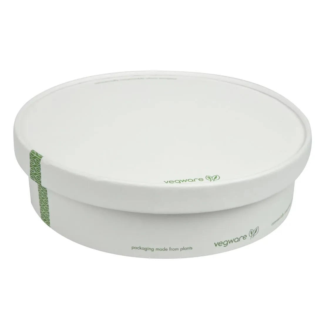 FS176 Vegware 185-Series Compostable Bon Appetit Wide PLA-lined Paper Food Bowls 26oz (Pack of 300)