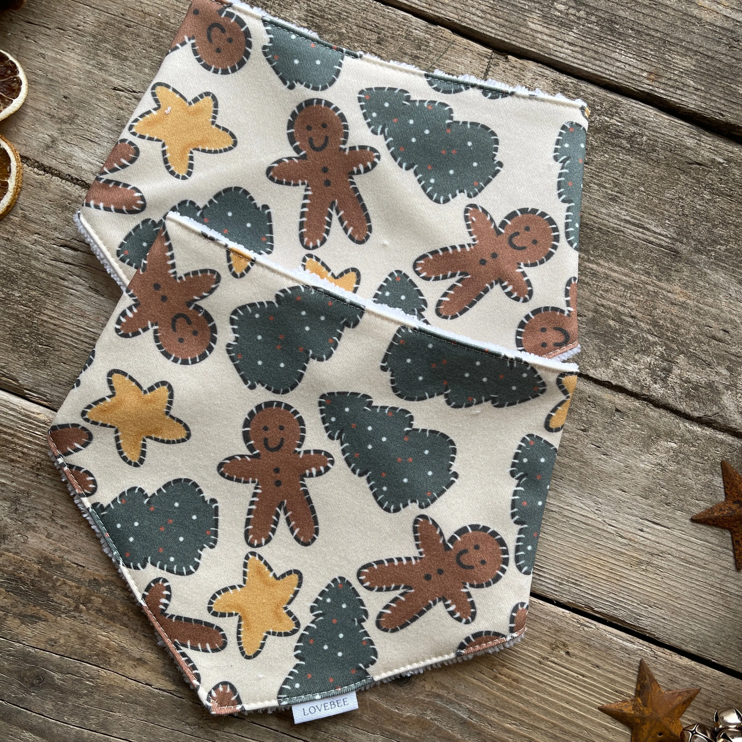 Gingerbread Crafts Dribble Bib | Ready To Post