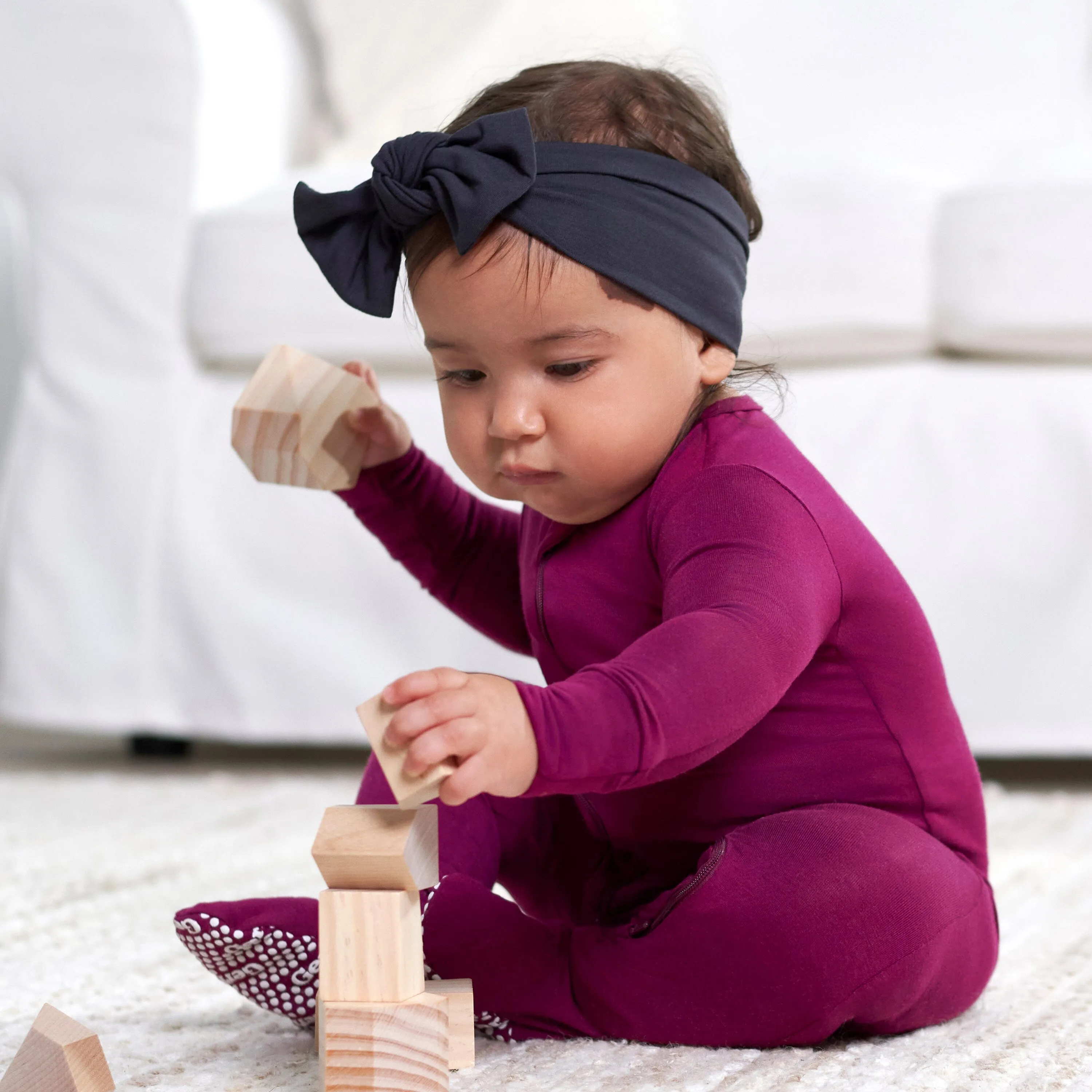 Girls Shadow Buttery Soft Viscose Made from Eucalyptus Headband