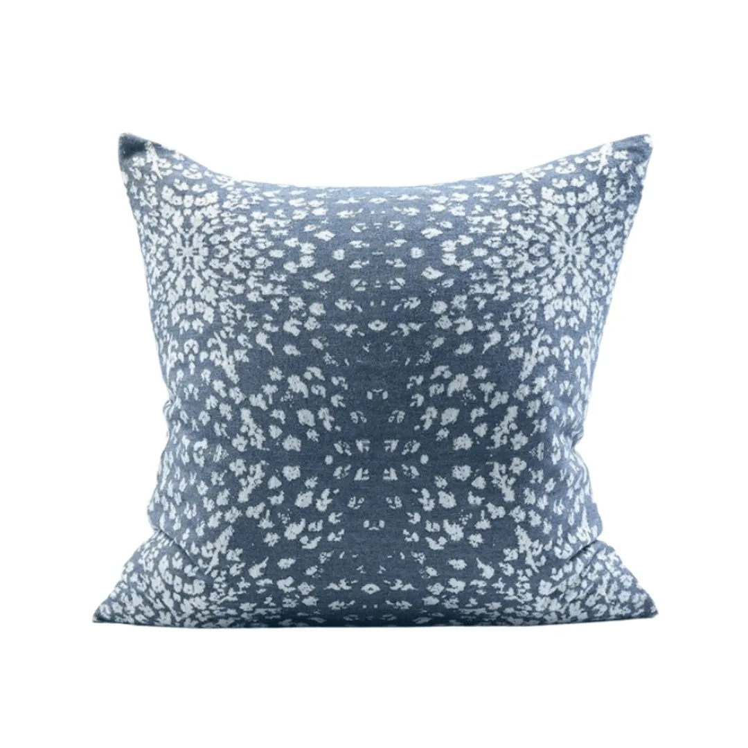 Glacier Reversible Cushion | Navy.White 50x50cm