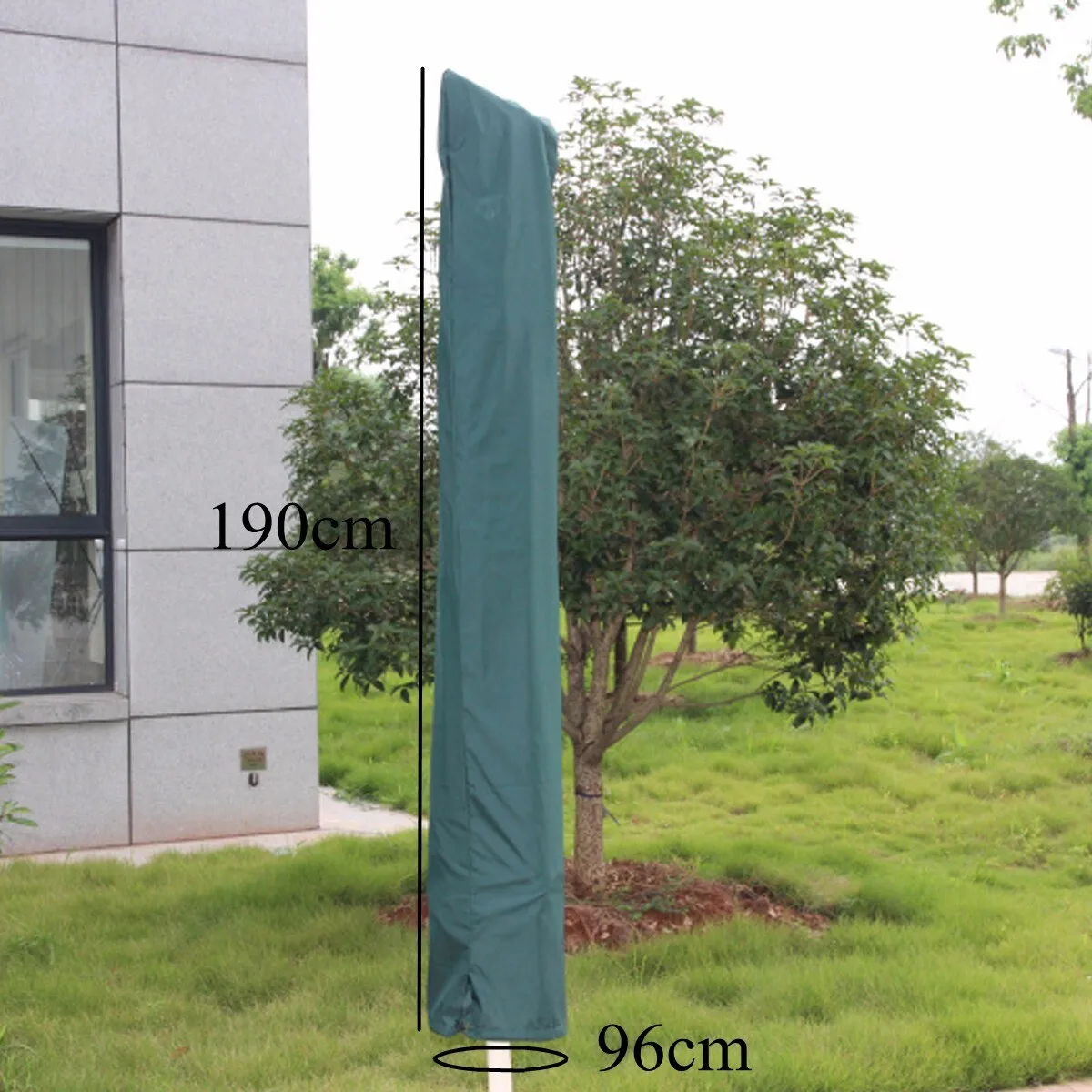 Green Outdoor Umbrella Cover