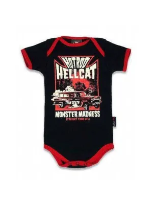 Hotrod Hellcat Monster Madness Baby Rompers