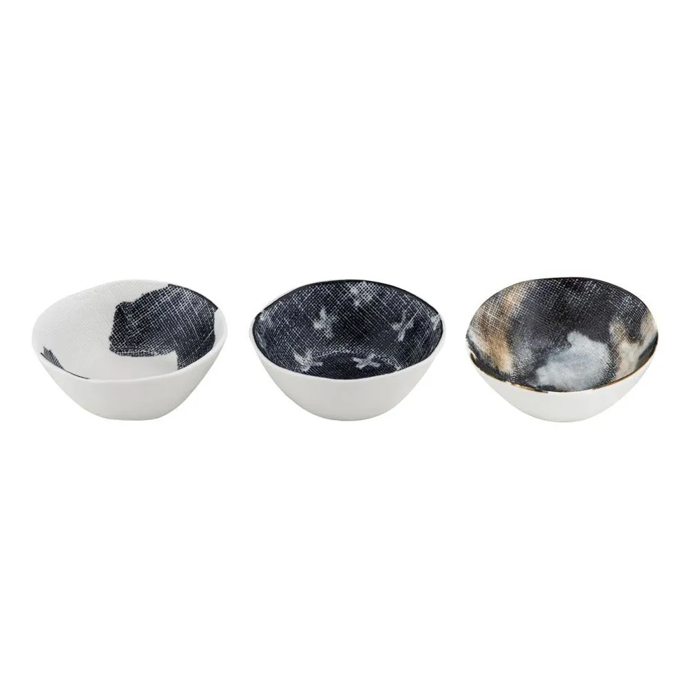 Huxley Condiment & Dip Bowl Set/3