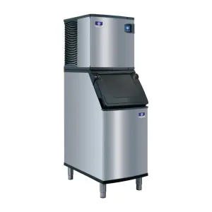 HW742 Manitowoc Ice Indigo NXT iT0420 Series 204kg Half Dice Ice Machine with Storage Bin D420