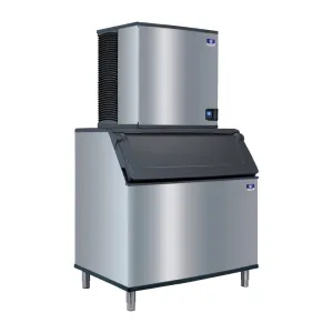 HW749 Manitowoc Ice Indigo NXT iT0900 Series 378kg Half Dice Ice Machine with Storage Bin D970