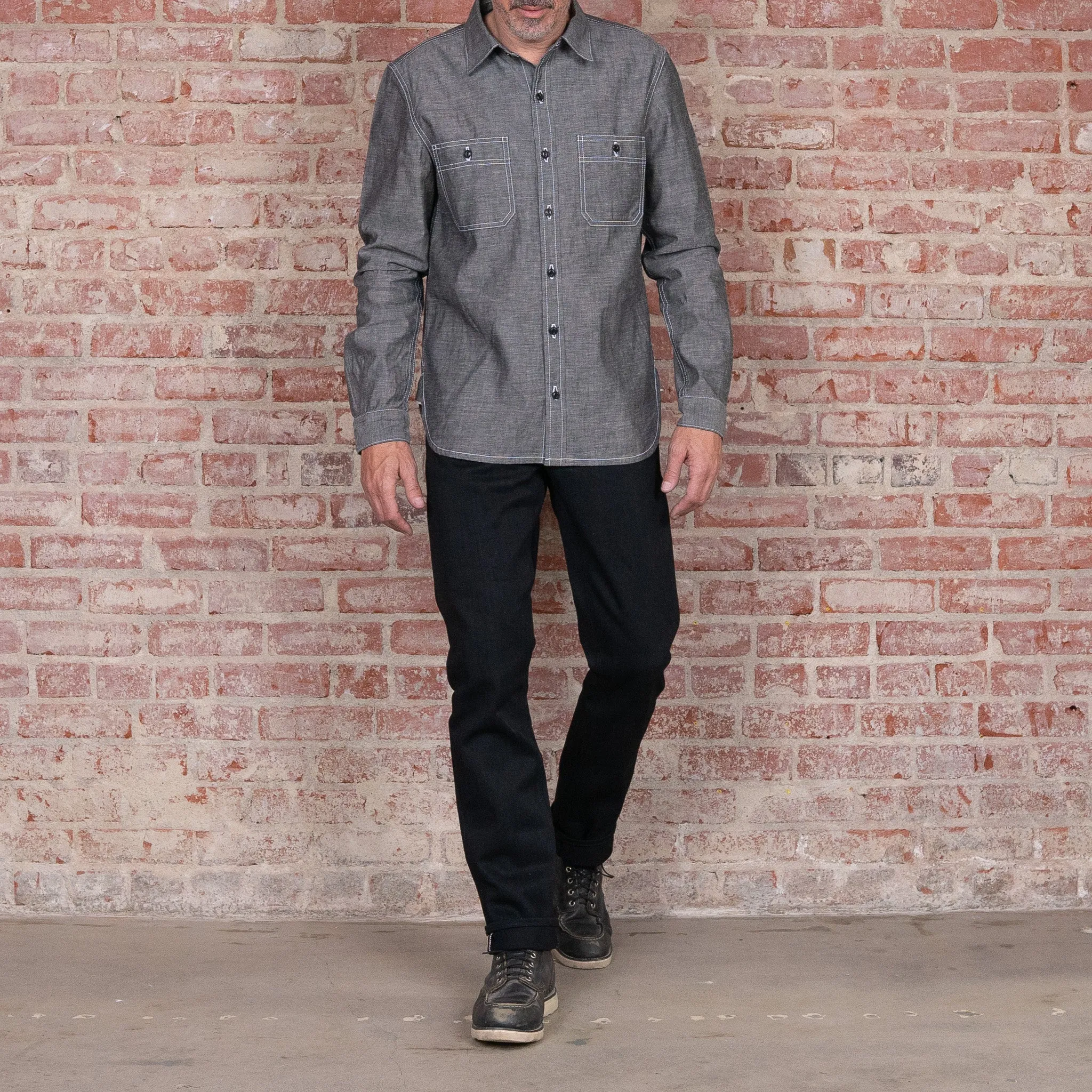 Iron Horse 7.5oz Selvage Chambray Work Shirt