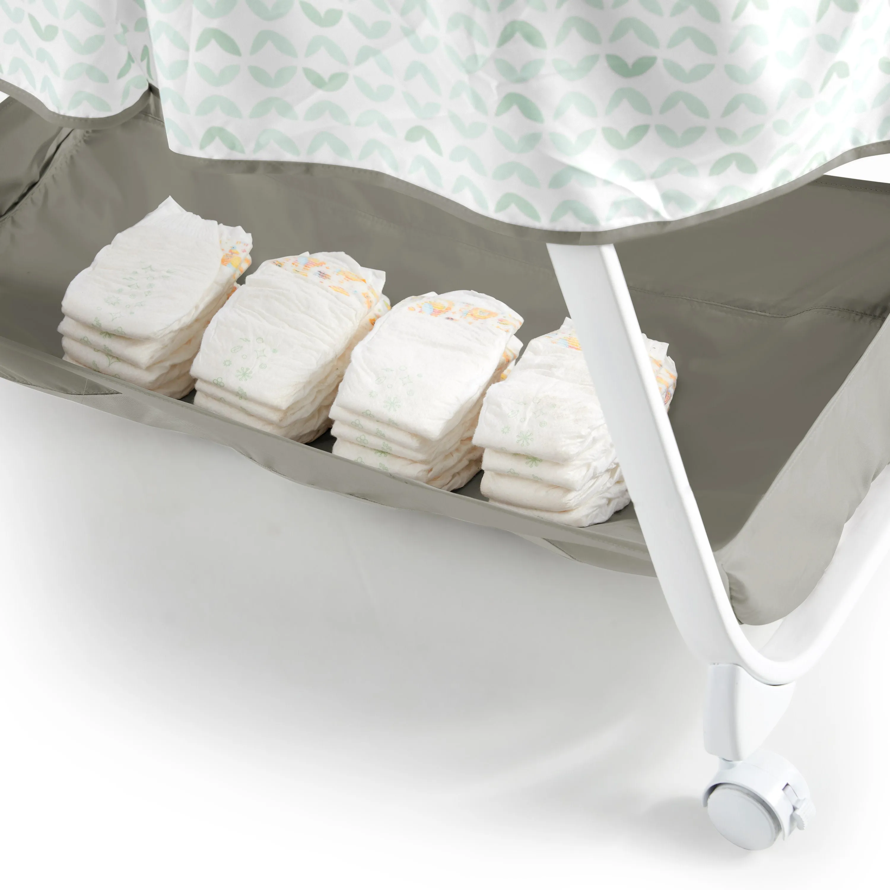 Ity by Ingenuity Snuggity Snug Soothing Vibrations Bassinet, Nimbu