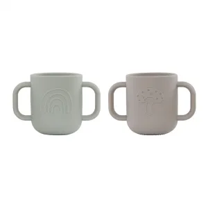 Kappu Cup - Pack of 2 - Clay / Pale Mint