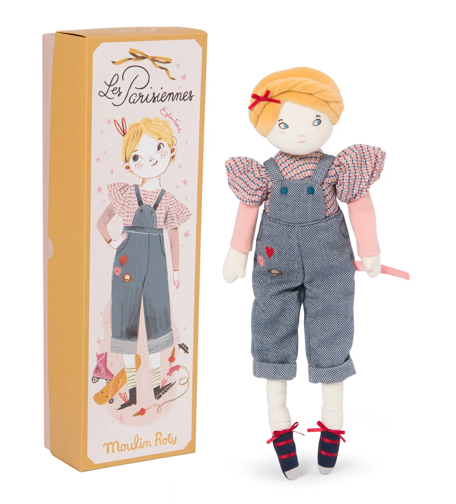 Les Parisiennes soft dolls - Mademoiselle Eglantine