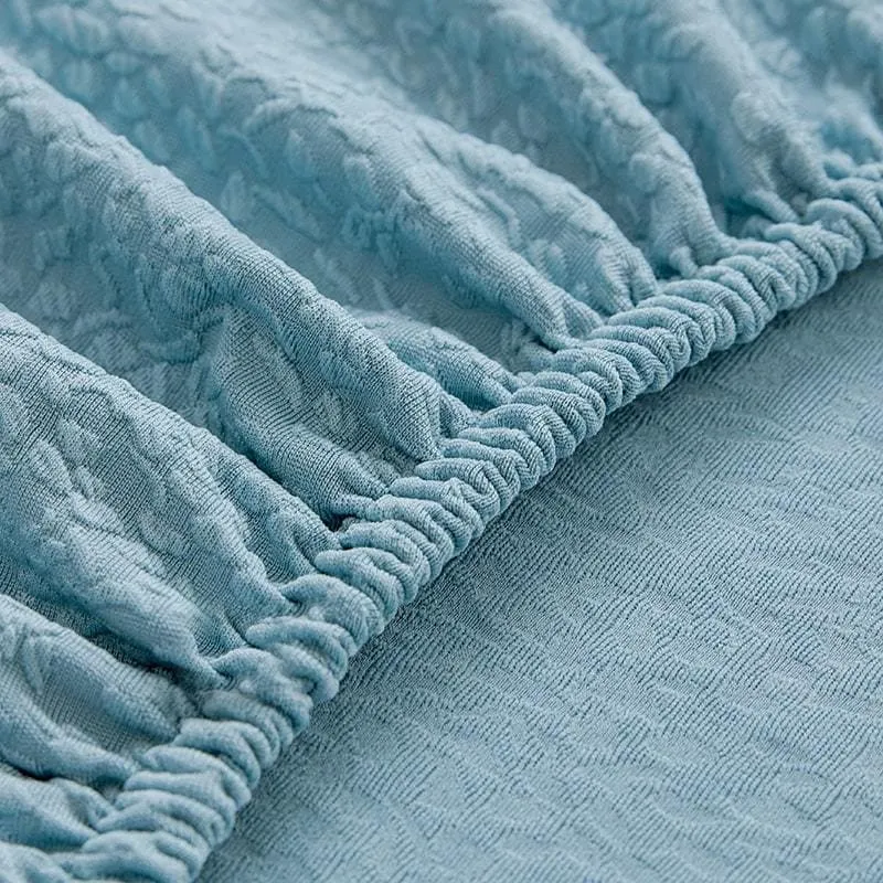 Light Blue Waterproof Couch Cover