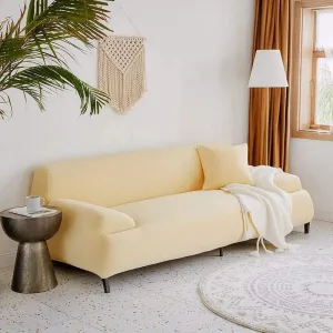 Light Yellow Waterproof Couch Cover