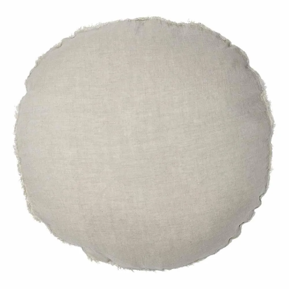 Lulu Linen Cushion | 60cm  Round